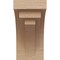 Ekena Millwork 6"W x 6"D x 12"H Wide Rockford Rough Cedar Woodgrain TimberThane Corbel, Primed Tan CORUR06X06X12ROCRCPR - alternate 6